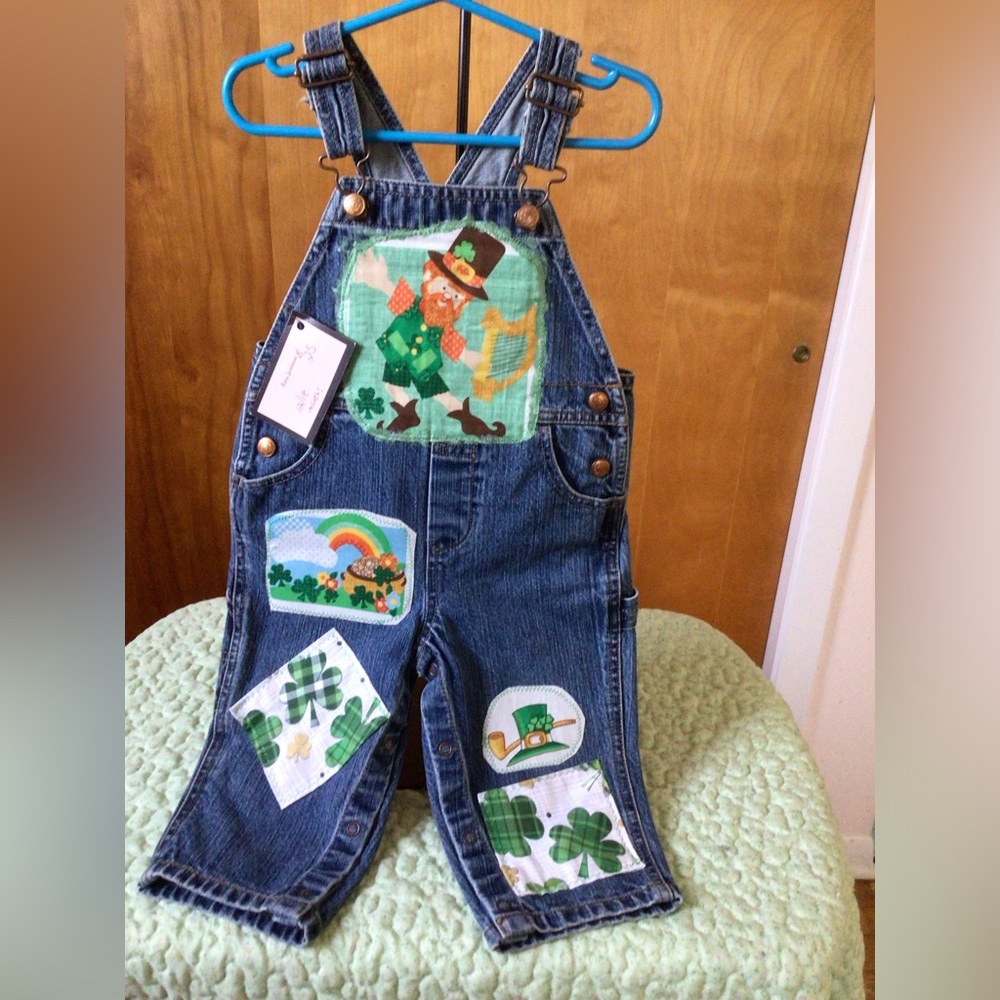 Denim overalls